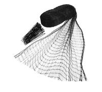 UKCOCO 1 Pièce Filet Anti Oiseaux Engrener Filet de Plantes Filet de Protection de Jardin Filet à Mailles Filet en Treillis de Jardin Maille d'escrime de Fruits polyéthylène Noir