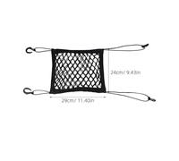 UKCOCO 1 pièce Filet de Séparation pour Animaux de Compagnie Housse de Siège de Voiture Portable et Barrière de Sécurité pour Chiens Protection et Aérée pour Transporter Votre Chien