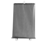 UKCOCO 1 pièce Pare Soleil Automatique Rétractable pour Voiture Protection la Chaleur Rayons UV Rideau de Fenêtre Latérale et Pare Brise Compatible Plupart des Modèles Noir