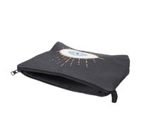 UKCOCO 1 pièce Trousse de Toilette Étanche Sac à Maquillage de Voyage Rangement Pratique et Durable avec Motif Œil Malin