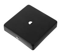 UKCOCO 1 plaque de fixation en fer pour plafonnier, 4 x 4 pouces | Plaque de fixation robuste pour plafonnier, idéale pour le remplacement ou l'installation de luminaires. Construction en fer