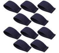 UKCOCO 10 Pièces Boucles Élastiques pour Harnais en Toile, Maintien Simple