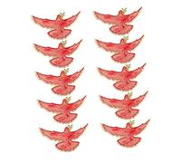 UKCOCO 10 Pièces Broches avec Branche Olivier Pin pour Vêtements Écharpes Sacs et Accessoire Élégant Unisexe