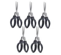 UKCOCO 10 pièces Ciseaux de Pliables Multifonctions et Plastique Portable pour Équipement de Compact