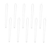 UKCOCO 10 pièces Collier Croix Délicat Chaîne Argentée Élégant pour Femmes Accessoire pour Anniversaire et Occasions Spéciales