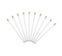 UKCOCO 10 Pièces Crayons Gomme Blanche pour Artistes Stylo Effaceur Précis pour Croquis et Dessin Set et Portable pour Correction et Mise Valeur