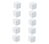 UKCOCO 10 pièces Cube de Calcium pour Tortue Substrat Sûr pour Aquarium Reptile Molaire Complément Alimentation