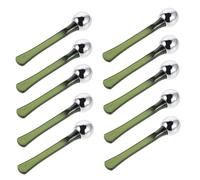 UKCOCO 10 Pièces Eye Roller Applicator Stick Portable Metal Eye Bag Massager For Puffiness Reduction And Wrinkle Care Precise Skincare Tool