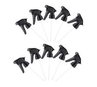 UKCOCO 10 pièces Lot de Buses de Pulvérisation Pet pour Flacons Standard Réglables pour Brumisation ou Jet Légères et Faciles à Installer Compatibles avec Vaporisateurs Eau et Coiffure