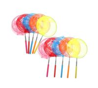 UKCOCO 10 Pièces Lot de Filets Télescopiques pour Garçon Fille Kit Capture Insectes avec Manche Extensible Filet Maille Fine pour Observation Extérieure et Activités Scientifiques