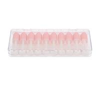UKCOCO 10 Pièces Lot de Gloss à Lèvres Visibles, Flacons de Gloss Vides, 4ml, Rose, en Pp Abs Pet, pour Huile à Lèvres et Autres Liquides, Voyage, Filles et Femmes, DIY Famille et Amis