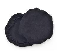 UKCOCO 10 pièces Lot de Housses Casque Protection Anti-poussière Noires Petit Format Confort Amélioré pour Coussins Oreillettes Remplacement