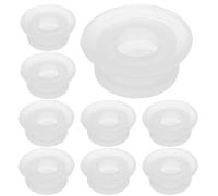 UKCOCO 10 Pièces Lot de Joints Silicone pour Soupape Flotteur de Cocotte- Accessoires Autocuiseur Compatibles Joints Souples pour Étanchéité Sûre et Installation Facile