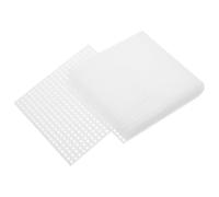 UKCOCO 10 Pièces Lot Maille Plastique Tissée pour Couture et Création de Sacs DIY Feuilles Malléables pour Base de Sac et Accessoires de Broderie