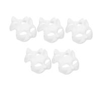 UKCOCO 10 pièces Masques Vierge à Décorer Papier de Masques Peintables pour Halloween et Activités DIY Accessoires de et Cosplay Développez Votre Créativité et Personnaliser