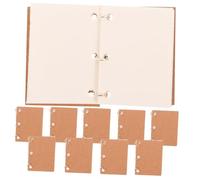 UKCOCO 10 Pièces Mini Journal Notebooks Set Miniature Dollhouse Notepads with Fade-Resistant Bright Colors Educational Tiny Notebooks Toys for Creative Pretend Play and Dollhouse