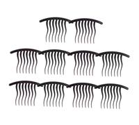 UKCOCO 10 pièces Peignes à Cheveux à Dents Ondulées Accessoires Latéraux Décoratifs pour Coiffure Fixation Confortable pour Cheveux Fins et pour Usage et Fêtes