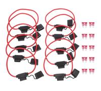 UKCOCO 10 pièces Porte Fusible Atc pour Voiture et Camion Lot de Installation Facile et Durable pour Circuits Électriques Sécurisés