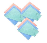 UKCOCO 10 pièces Serviettes Démaquillantes Microfibre et Absorbantes Lingettes Visage Réutilisables Haute Densité Mixtes Lavables Machine pour Voyage et Usage