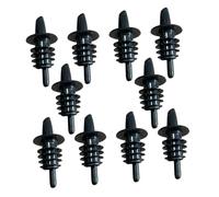 UKCOCO 10 pièces Verseurs PVC pour Bouteilles de Vin Bec Verseur Étanche Antigoutte Bouchons Universels pour Vin Soda et Huile Accessoires Bar et
