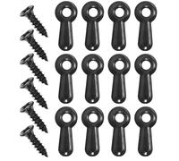 UKCOCO 100 Clips de Fixation pour Cadre Photo en Fer Attaches Arrière Robustes pour Plaque de Fond Accessoires d'Encadrement Pratiques pour Loisirs Créatifs et Décoration