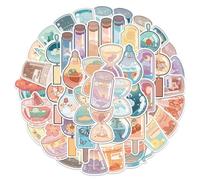 UKCOCO 100 feuilles Autocollants Décoratifs DIY pour Albums Photo et Bouteilles Stickers Étanches pour Scrapbooking Journaux et Carnets