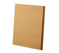 UKCOCO 100 feuilles Papier à Lettre Rétro Kraft Pratique pour Écrire Lettres et Notes pour Calligraphie et Messages Personnalisés