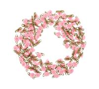 UKCOCO 100 Pièces Accessoires de cheveux décoratifs ruban en polyester arc des fleurs de tissu Ribbon Roses Supplies Ruban décoratif