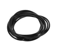 UKCOCO 100 pièces Bracelets Silicone Esthétiques Vintage pour Femmes Élastiques Cheveux Fins Accessoires Fête Années Cadeaux Léger et Lot Noir