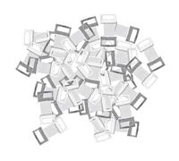 UKCOCO 100 pièces Clips Élastiques pour Bandages avec Boucles Aluminium Fixation Flexible pour Bandages de Compression et Contention Accessoires de Sangles Confortables pour Coudes et