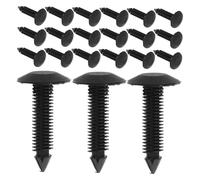 UKCOCO 100 pièces Kit de Clips de Fixation Voiture Plastique Résistants à Eau Poussière Rivets Push pour Panneaux de Porte de Carrosserie et Installation Facile et Maintien Ferme Du Ciel