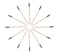UKCOCO 100 Pièces Lot de Bâtons de Ponçage Double-face Multifonctions pour Manucure et Modélisme Sticks Abrasifs pour Nettoyage Cuticules Polissage Bois Plastique et Nail Art Outil