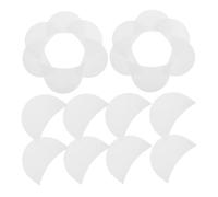 UKCOCO 100 pièces Maquillage Yeux Stickers Mascaras et Eyeliner Autocollants Protection Contour Oculaire Confortable Application Rapide et Précise Pour Types de Peau