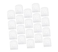 UKCOCO 100 pièces Masques Visage Gazé Facial Pré-découpés pour Soin Peau Hydratant et Nettoyant Feuilles de Facial Absorbantes pour Spa et Usage Esthétique