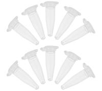 UKCOCO 1000 Pièces Tubes Micro-centrifugeuse avec Bouchons à Clip Tubes Centrifuges Plastique Transparents pour Laboratoire Micro Essai Mini Échantillons
