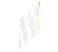 UKCOCO 100pièces Mâts De Drapeau Blancs Plastique pour Fêtes Mâts De Rechange Décoratifs pour Drapeaux