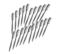 UKCOCO 100pièces Petit Peigne pour Cils Séparateur de Cils et Peigne à Sourcils Réutilisable Accessoire de Maquillage Compact