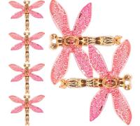 UKCOCO 10pcs Breloques Libellule en Résine Légère pour Fabrication de Bijoux, Décoration Miniature Réaliste et Délicate pour Loisirs Créatifs