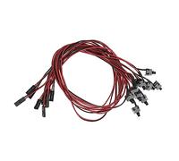 UKCOCO 10pièces Câble Alimentation avec Bouton Off pour Pc ATX De Redémarrage pour Boîtier Ordinateur De Bureau