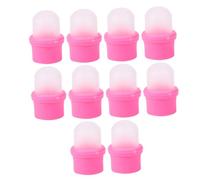 UKCOCO 10pièces Embout Pour Dissolvants De Vernis à Ongles Outils De Manucure Réutilisables Pour Enlèvement De Vernis