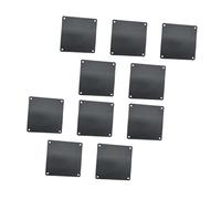 UKCOCO 10pièces Filtre Antipoussière pour Ventilateur De Boîtier Pc Réducteur De Chaleur Maille De Installation Facile Lavable Et Réutilisable