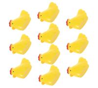 UKCOCO 10pièces Mini Figurines De Poules Résine Lot de Décoration Jardinière Charmante pour Paysage Accessoires pour Maison Et Bureau