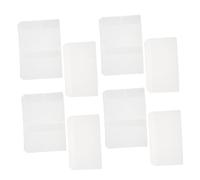 UKCOCO 10Pièces Sac de Rangement Eva pour Cartes de Visite et Documents Transparent pour Organisation et Voyage