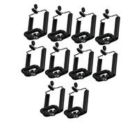 UKCOCO 10pièces Support De Téléphone Créatif Clip De Selfie Pratique pour Smartphone Trépied Ajustable Et Durable Accessoire pour Photos Entre Et Famille