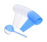UKCOCO 12 Pièces Boîte Ronde Plastique pour Sucettes, Bonbons, Fêtes,