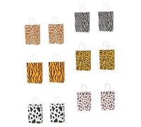 UKCOCO 12 Pièces -cadeau Pour Motif Animal Fourre-tout à De Dessin Pochette Cadeau Dessin De De Pochette Décorative Coloré Papier