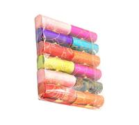 UKCOCO 12 Pièces Étui Lèvres Vintage Soie Brodée avec Miroir Boîte de Rangement Délicate pour Femmes Coffret Rétro pour Organisation et Protection des Rouges à Lèvres