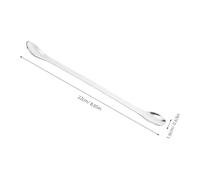 UKCOCO 12 Pièces Lab Sampling Spoons Stainless Steel Double Ended Stirring Spatulas Lightweight For Laboratory Kitchen Classroom Use