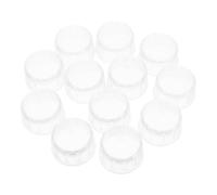 UKCOCO 12 pièces Lot de Couvercles Anti-déversement pour Shaker Couvercles Réutilisables Plastique Adaptés Aux Tasses à Mélanger pour Boissons Thé Citron et Bar Faciles à Nettoyer et