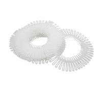 UKCOCO 12 Pièces Peignes Élastiques Transparentes pour Cheveux Fixation Invisible pour Front et Arrière Tête Compatibles avec Toutes Coiffures Lot de Unités pour Femmes